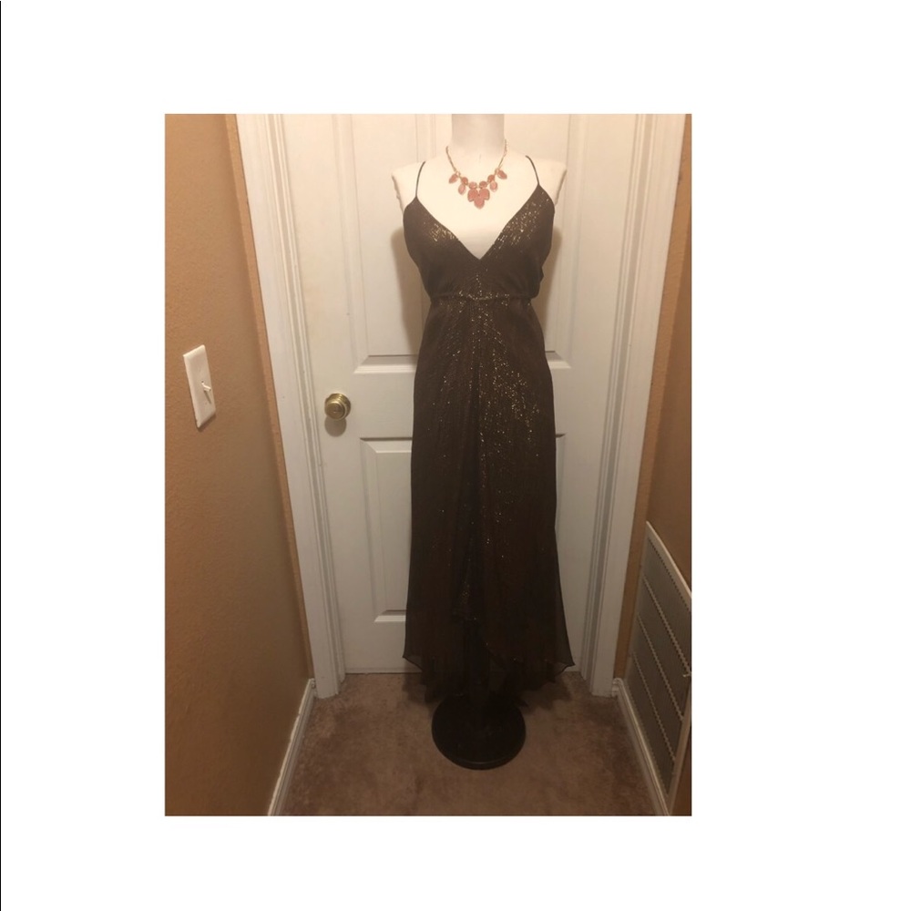 Nicole Miller Brown Dress Sz/4